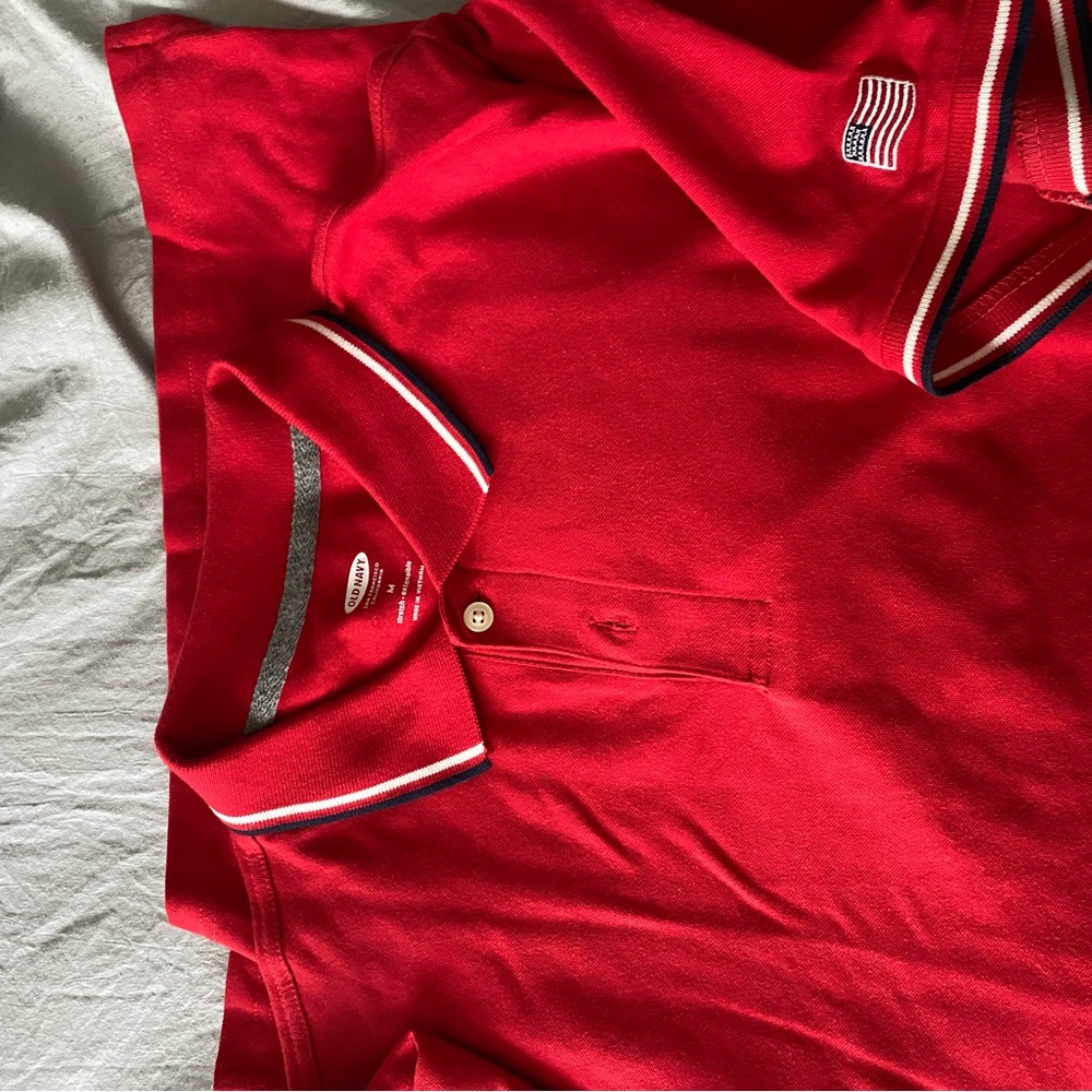 Old Navy Red Polo
